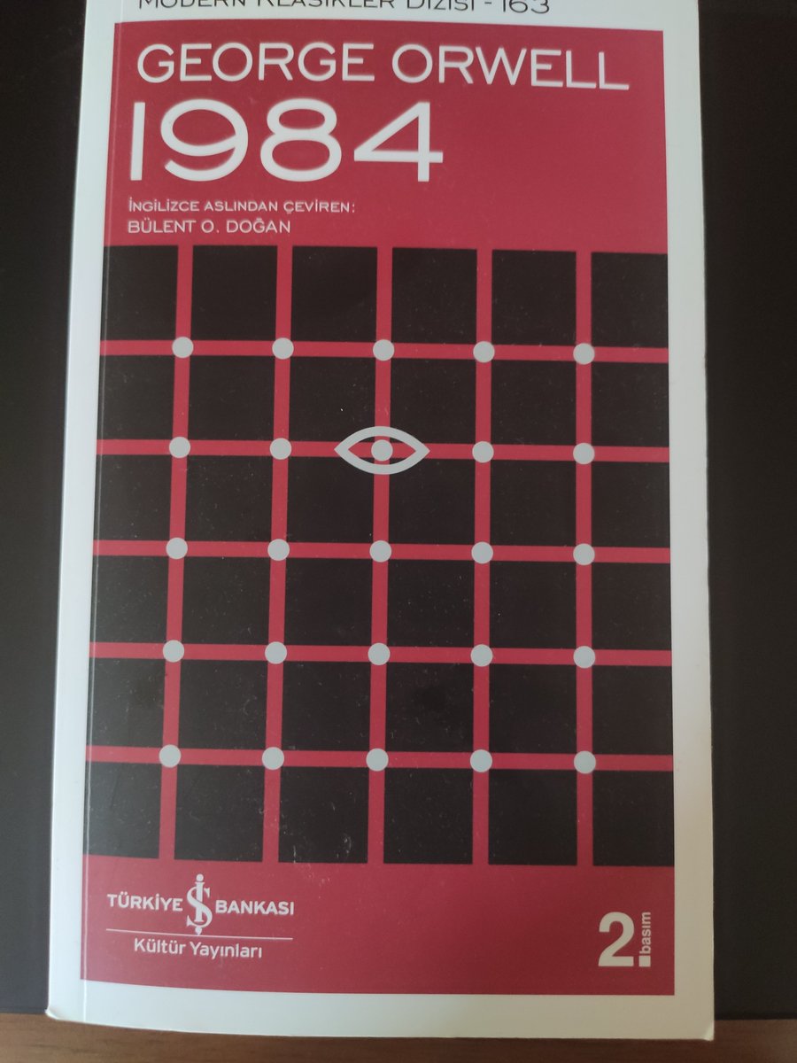 CevikbasBerkay's tweet photo. @kasapoglu George Orwell'dan 1984
#GSBKitapKart https://t.co/ypwSOCMJQa