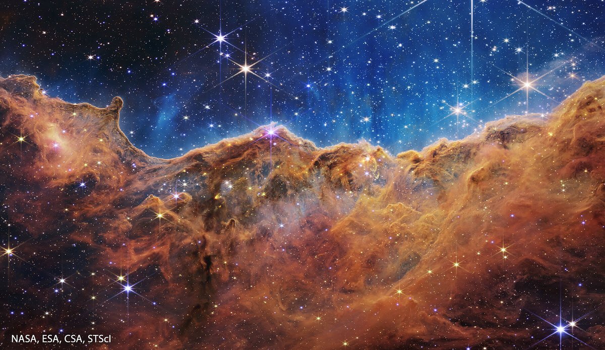 TIME's tweet photo. NASA unveiled a new batch of images captured by the James Webb Space Telescope that are flat-out dazzling. Read about what this means for space exploration here: https://t.co/y4bPnVd9TP

📝: @jeffreykluger https://t.co/cThg0VVRE1
