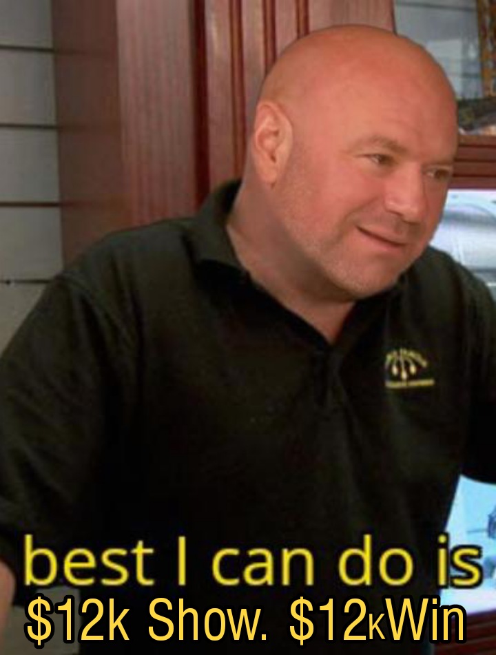 *dana white gives $250k to some random youtuber for his birthday* *fighters ask for more money* Dana White: