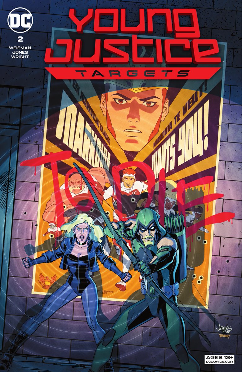 worldsfinest's tweet photo. "Young Justice: Targets" #2 is available now exclusively on DC Universe Infinite! The comic, written by Greg Weisman with art by Christopher Jones, will be for sale in print and digital in August. Check out a preview here: #YoungJustice #YoungJusticePhantoms #YoungJusticeTargets https://t.co/GVWCw0ZLcb