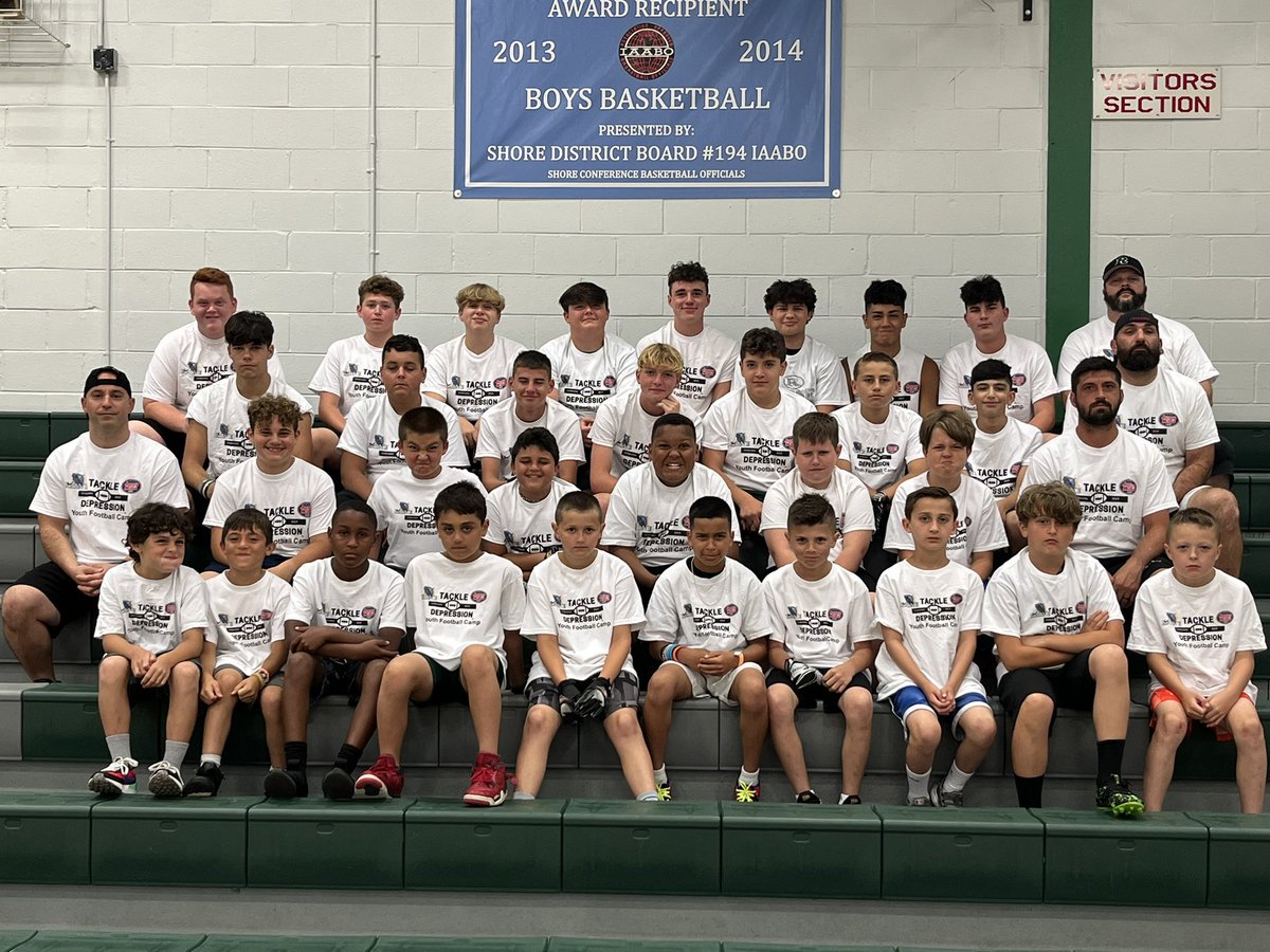 Anthony Petruzzi (@coachpetruzzi) on Twitter photo Miss this group! Wish we had another week! Thank you for your efforts and Thank you for supporting #RaineFoundation and #TackleDepression. Shout out to <a href="/jerseymikes/">Jersey Mike's Subs</a> of Hazlet for your support! Miss this group! Wish we had another week! Thank you for your efforts and Thank you for supporting #RaineFoundation and #TackleDepression. Shout out to <a href="/jerseymikes/">Jersey Mike's Subs</a> of Hazlet for your support!