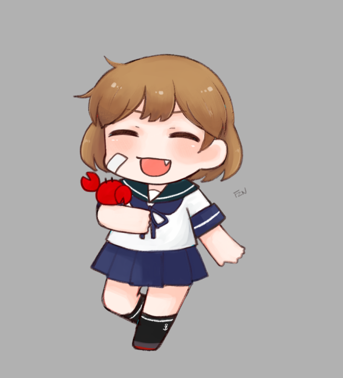 朧(艦これ) 「朧 」|フジノ🍶のイラスト