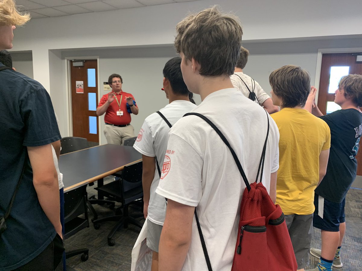 SpartanSOT's tweet photo. Day 4: Students explored the NJIT campus and learned about the college lifestyle and the many opportunities offered in the school https://t.co/qegEnlVW01