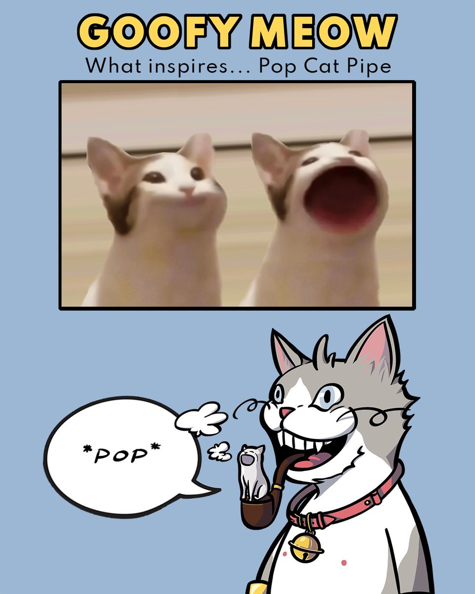 goofymeow's tweet photo. Anyone still playing popcat clicker? 💨

https://t.co/ma63E16WQG

Our Discord server is open - we are granting whitelist to the first 500 people who join our Discord. And you can get a chance to have FREE MINT with whitelist.

#Solana #SolanaNFT #NFT #GoofyMeow #memes #whitelist https://t.co/SN68INtvKV