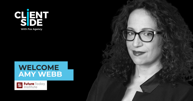ClientSideB2B's tweet photo. On the latest episode of ClientSide #Podcast, @AmyWebb, esteemed futurist, #ThoughtLeader and CEO explains the fallacy of future-proofing.

Learn key insights that will prepare your business for the #Future.