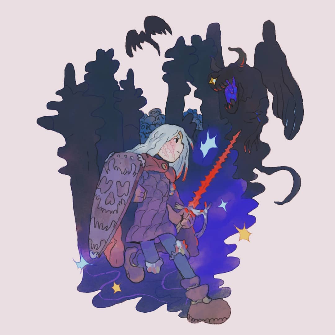 _Outreciel's tweet photo. Bonjour #PortfolioDay ! I'm Outreciel, I am a comic artist / illustrator and I love fantasy ! <3 https://t.co/CoOn4XtcCp
