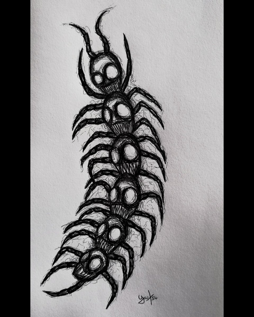 xyuutsux's tweet photo. -
-
drawing draw art artwork artstyle illustrator  creative macabreart macabre horrorartist  darksurrealism darkart psychoart occultart paranormal scolopendra
scolopendre macabreartist darkartwork darkatmosphere goth gothic yuutsu darkillustration creepyart creepyartist centipede https://t.co/Y9isaN3Q62