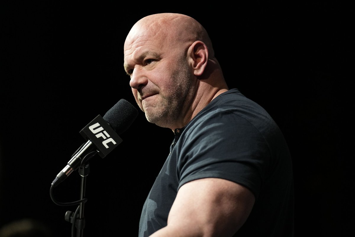 MMAFighting's tweet photo. Heck of a Morning: Dana White’s absence from UFC events impossible to ignore (@MikeHeck_JR) https://t.co/T84H3O3m67 https://t.co/xM3QccC6OJ