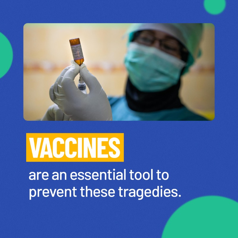 WHO's tweet photo. Resistant bacterial infections cause nearly 5 million deaths every year.
 
#VaccinesWork to reduce the use &amp; overuse of antibiotics, which are 🔑 drivers of #AntimicrobialResistance.
 
🆕 report describes all vaccines currently in development for priority bacterial pathogens ⬇️