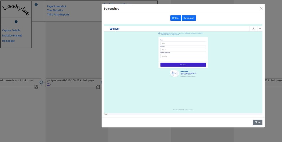 There is an ongoing phishing campaign in Luxembourg pointing to fake Foyer website. Be careful. 

Analysis: lookyloo.circl.lu/tree/72b23878-…