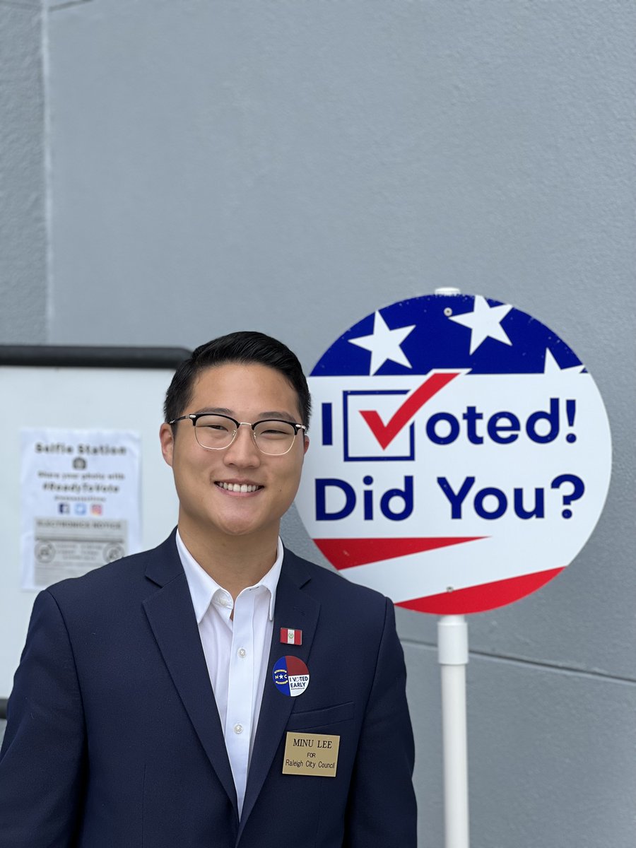 Don’t forget to vote in the runoff election for the Democratic Party Wake County Sheriff's Race! Early voting started on July 7th and it ends on July 23rd. Get out and vote early!

#RalPol #WakePol #RaleighNC #EarlyVoting
