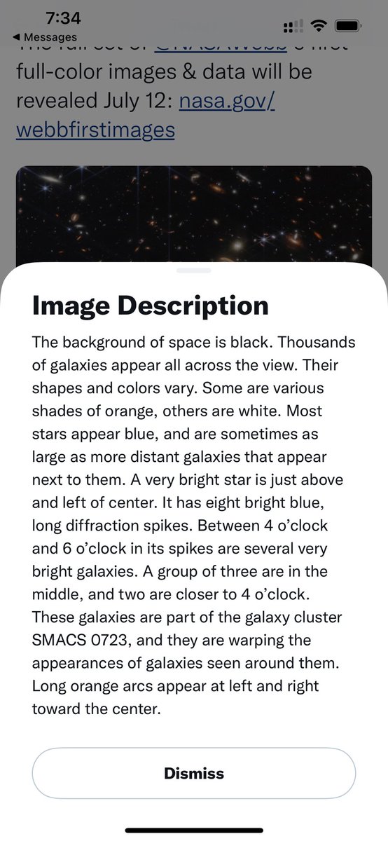 The image from <a href="/NASA/">NASA</a>? Mind blowing. But the alt-text is chef’s kiss. 😘

Proud knowing the NASA crew is using <a href="/getstarkco/">Stark</a>! 🚀