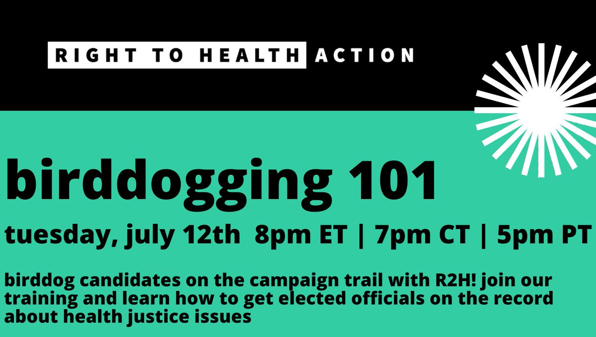 Right to Health Action tweet media