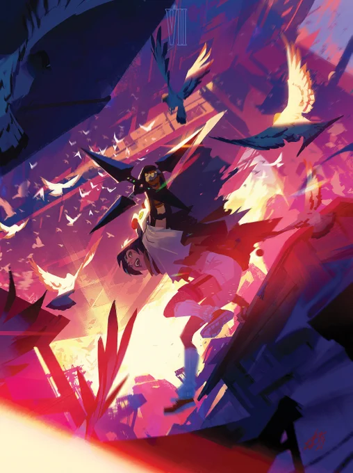 Happy #PortfolioDay everyone! Love complementary colors and painting lens flares literally everywhere ✨⚡️
★https://t.co/05VFCwvQmT
★https://t.co/ZAUHkyTE3H 