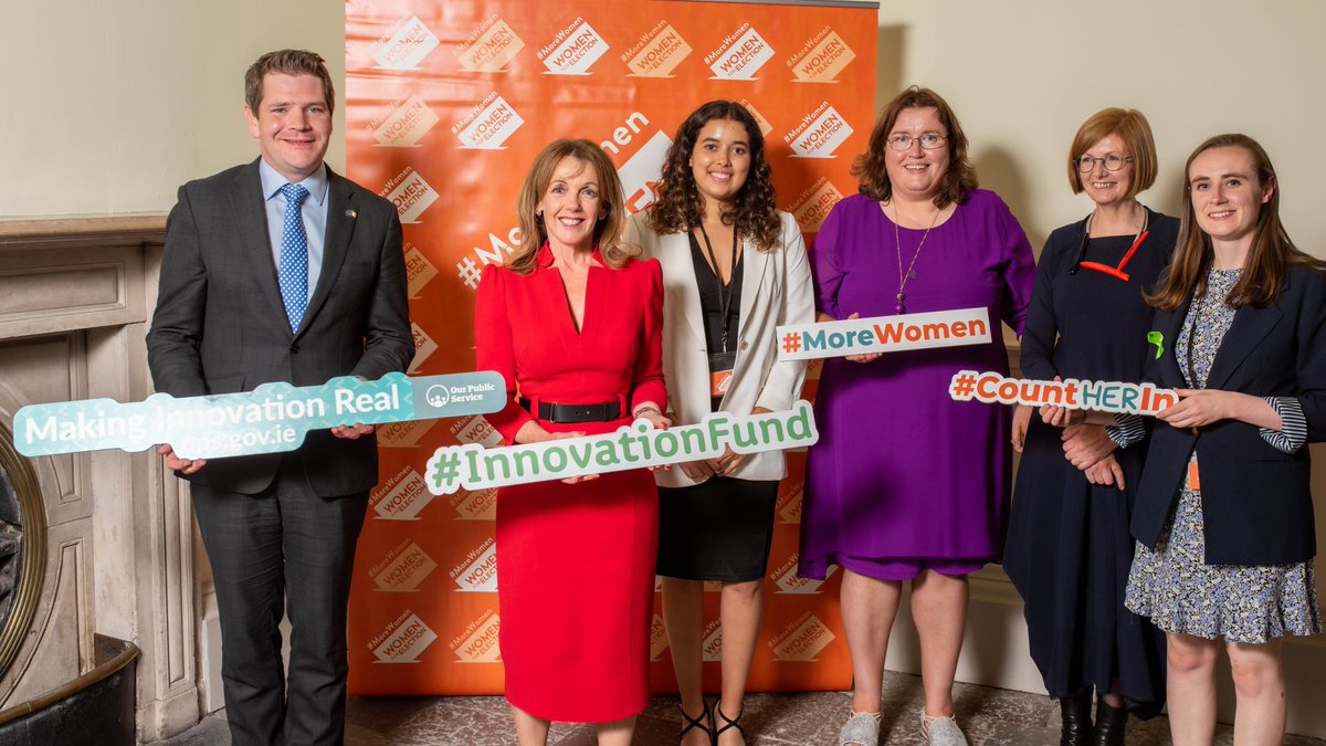 women4election's tweet photo. We have "pressed start' on the design phase of the national Women in Politics Datahub to geo-map historical and real time data of women in Irish politics. We're very grateful to @OPS_Ireland #MakingInnovationRealIrl for granting us a Public Service Innovation Award #CountHerIn https://t.co/Q9k846kZOn