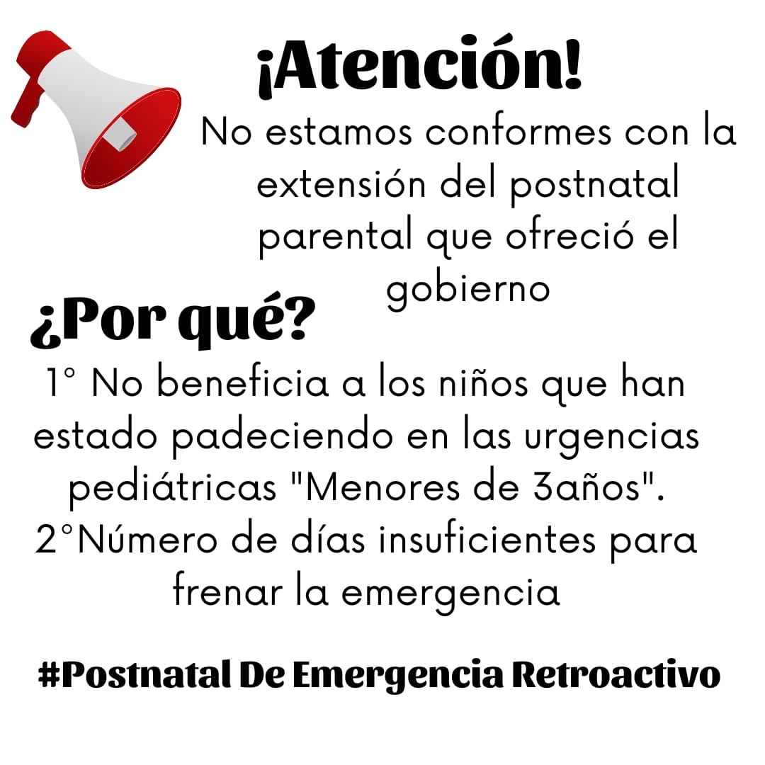 Saaaray's tweet photo. @CarlosBianchiCh @GaelDiputada @frank_sauerbaum @agustinromerole @GmoRamirez @vladomirosevic @melladosuazo @RCifuentesLillo @jorbritoh @boris_barrera @diputadonaranjo 

#postnataldeemergenciaRetroactivo #postnataldeemergencia 🚨🚨🚨 https://t.co/einQ6xTzmp