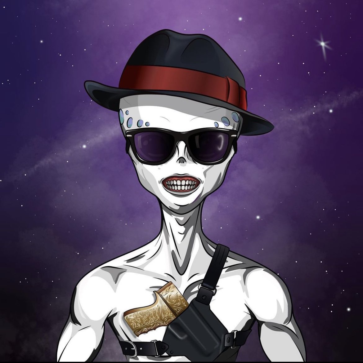 Fogettaboutit ..Meet “Tony Two Times” 
Alien Fam earthlings 
#PrimeDay2022 #NFTCommunity #NFTartist #nftcollector 

roswellalienclub.com/mint.html