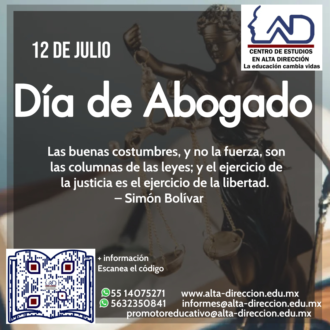CentroDireccion's tweet photo. ¡Felicidades a todos los Abogados Mexicanos en especial a los que son parte de la Comunidad CAD!
#FrecuenciaCAD 
#ComunidadCAD
#LaVozdelConocimiento
#CentrodeEstudiosenAltaDirección https://t.co/wtWeumb9Ea