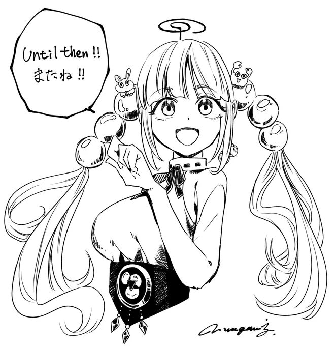 Dear Sana
#galaxillust #HololiveEN #九十九佐命 
