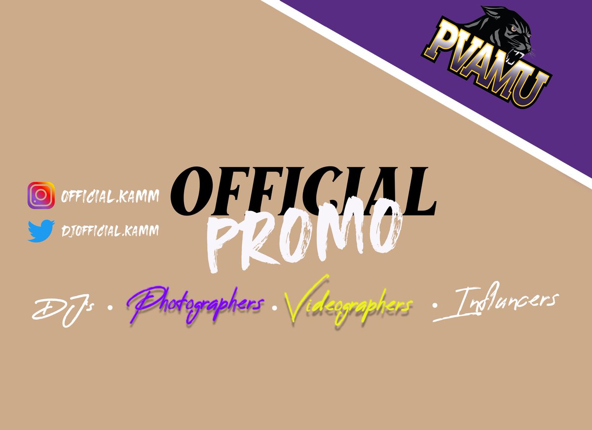 DjofficialKamm's tweet photo. LET THE EVENTS BEGIN 🦹🏾‍♂️
#OfficialPromo is looking for PV’s 
- Upcoming Dj’s 
-Photographers
-Videographers 
-Influencers 
-Artist 
Let’s get involved and get active🔥 https://t.co/3PHxVZucFS