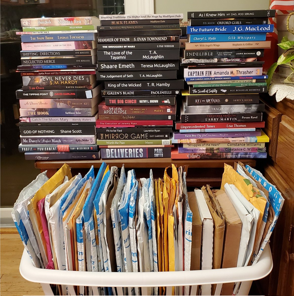 iquitsmokingcig's tweet photo. All These From My Followers  😀  About 1/3 Gifted 
  Bought the others   I do buy one ever so often  📚  📚  📚  @STLBook_Club @stlcybookclub2 @STLpubLibrary https://t.co/FeGpPoozUH