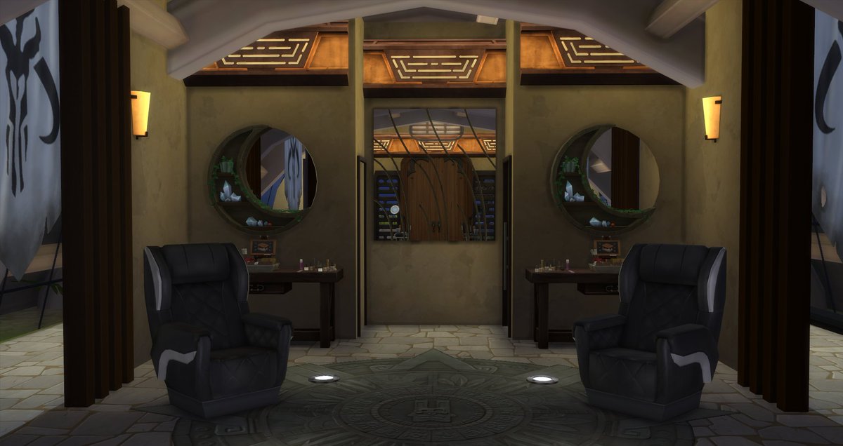 Angelsways11's tweet photo. Alien Shape Up Salon, another #oasissprings turned #alienhomeworld in my game. The #eagallery is still down so pictures will have to do. #showusyourbuilds #angelsways #playtested #nomods #notool https://t.co/pJXLDfL4so