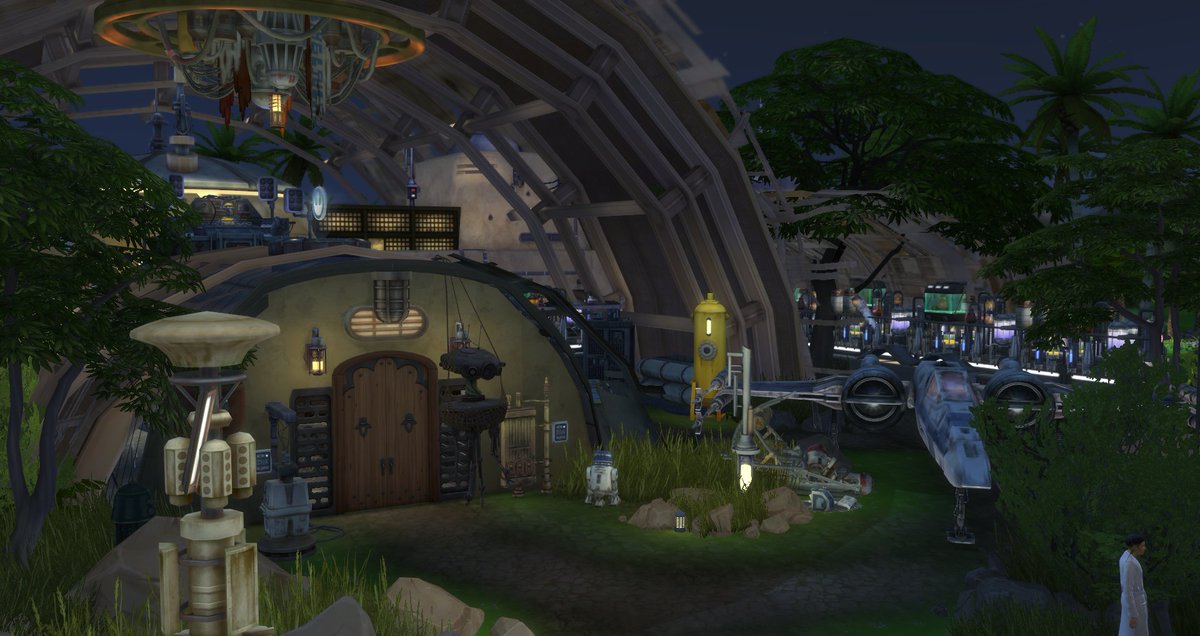 Angelsways11's tweet photo. Alien Shape Up Salon, another #oasissprings turned #alienhomeworld in my game. The #eagallery is still down so pictures will have to do. #showusyourbuilds #angelsways #playtested #nomods #notool https://t.co/pJXLDfL4so