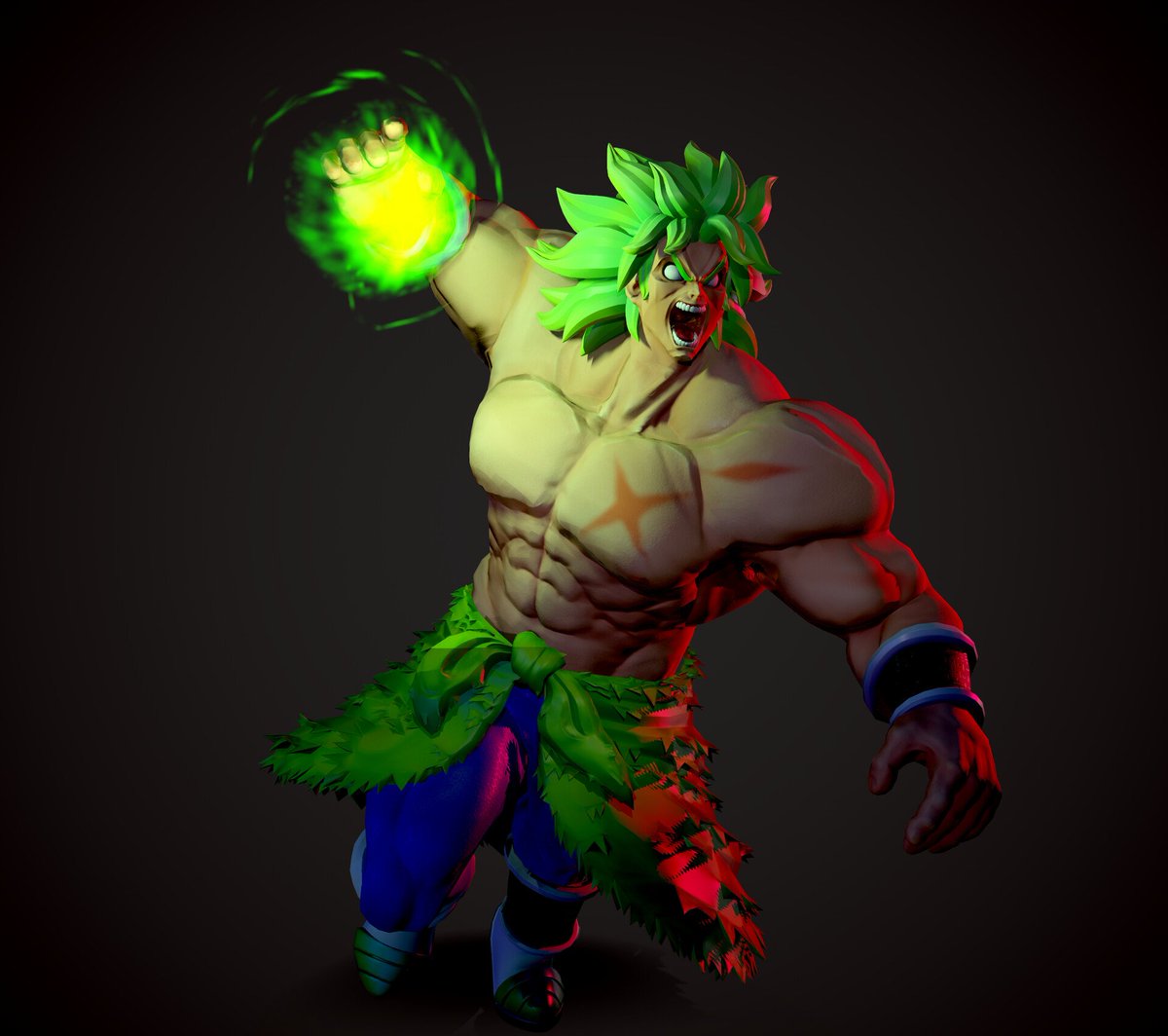 TheyCallMeShrub's tweet image. Yo #PortfolioDay !

I'm Shrub and I'm a stylized character artist on Rushdown Revolt!

In my spare time I'm also studying cel shading to make a new art style!