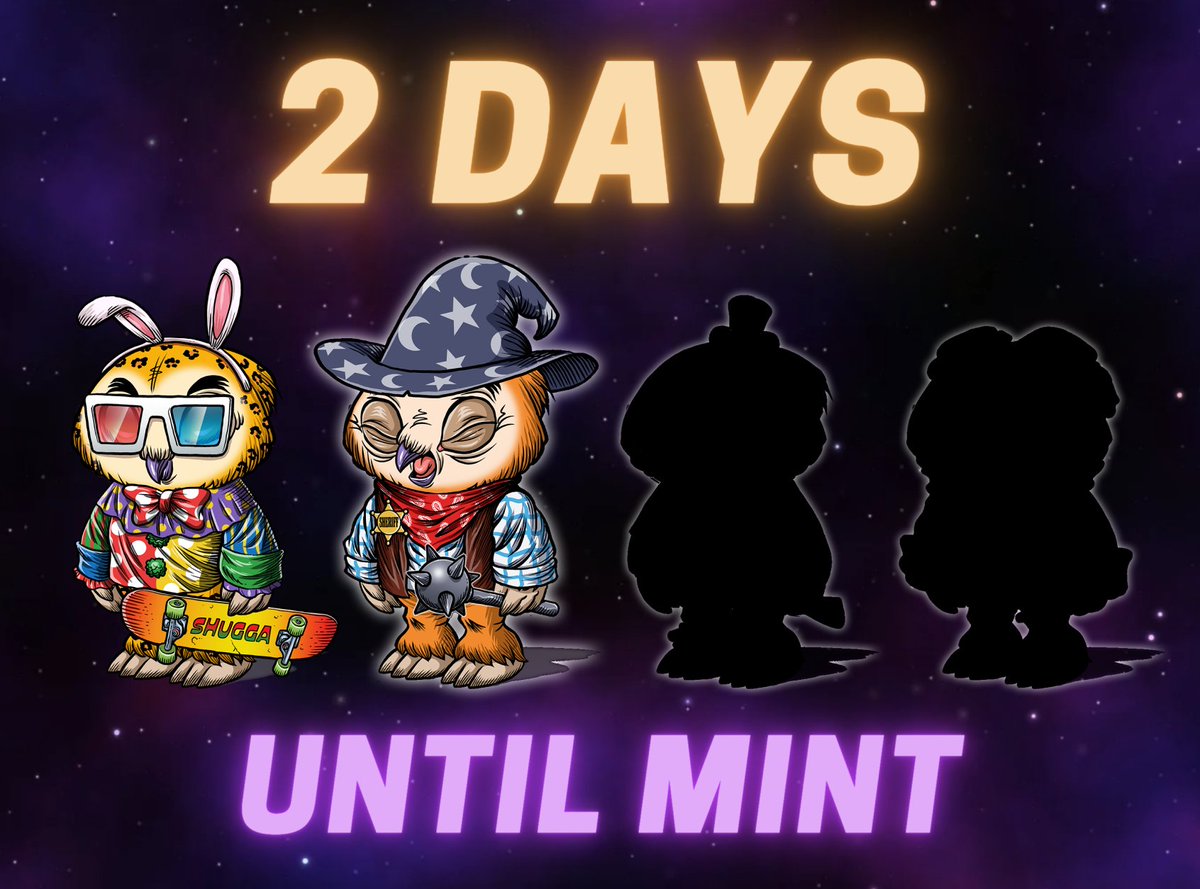 5thDimension_io's tweet photo. 2 DAYS UNTIL MINT !!!!

Our #Freelist is officially full!🦉🎉

If you didn't make the Freelist, no worries. You might be able to mint an Owlie in the public mint afterward (If there are any left... 😁)

More info coming soon...

#HOOTHOOT #NFTmint #freemint https://t.co/caFPvFRXXo