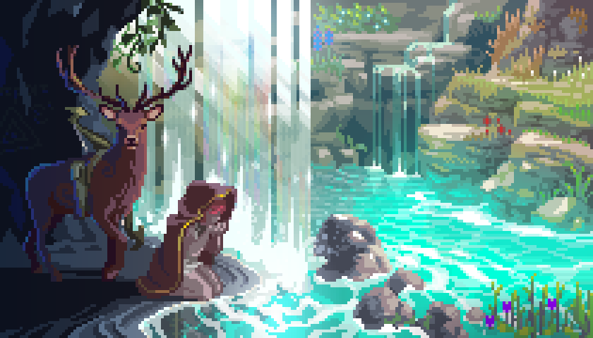 pratixel's tweet photo. ⭐️Hi #PortfolioDay , I'm Pratixel, a French pixel artist 🌿 nice to meet you 🍻
#pixelart https://t.co/HAU7EhJBv1