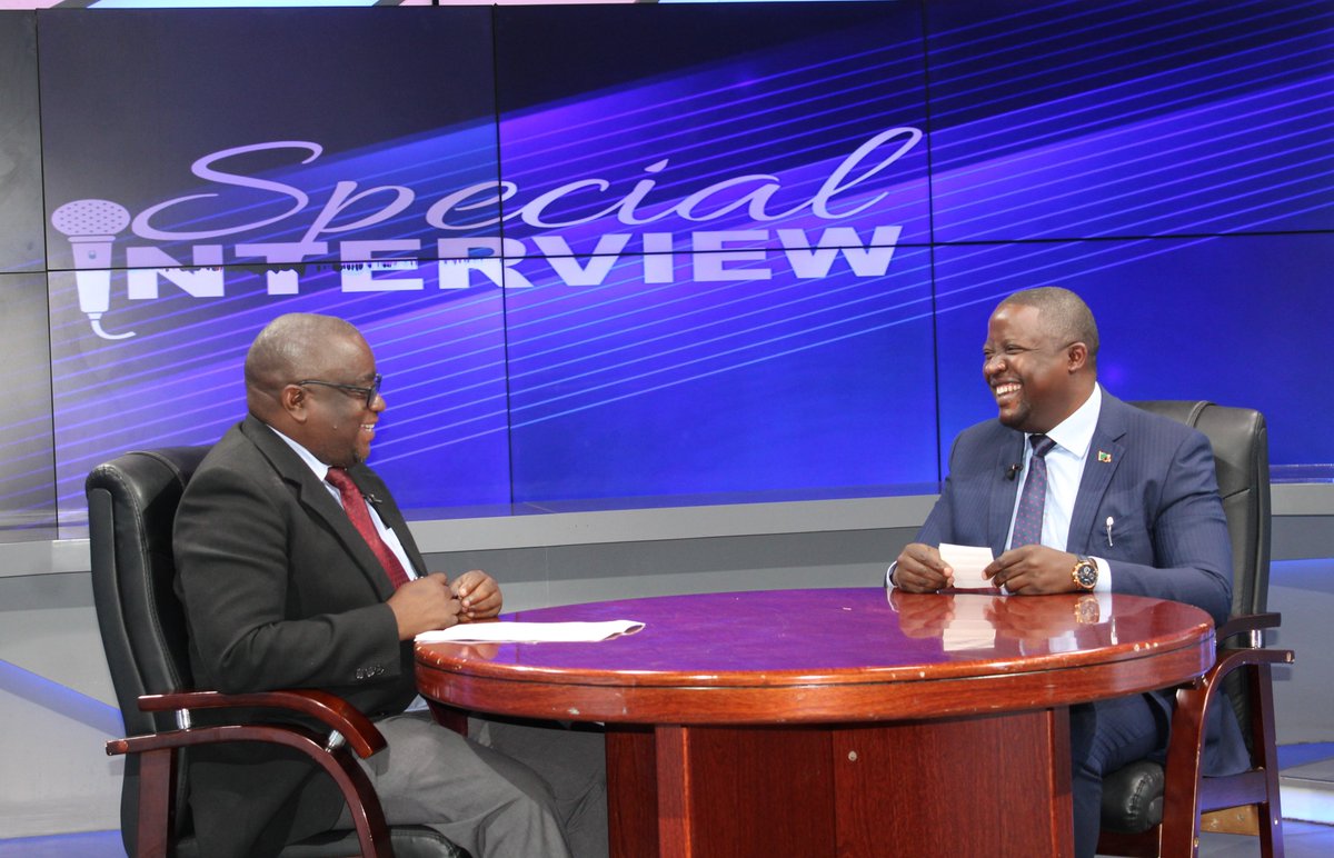 ZambiaMFAIC's tweet photo. [Special Programme] Hon. Stanley K. Kakubo, Minister of Foreign Affairs and Intl. Cooperation will tonight feature on a Special Programme, in conversation with Mr. Grevazio Zulu on ZNBC television at 21:00 hours. Make a date.
#ForeignAffairsZambia #Zambia 🇿🇲 https://t.co/NeQmkmHuUC