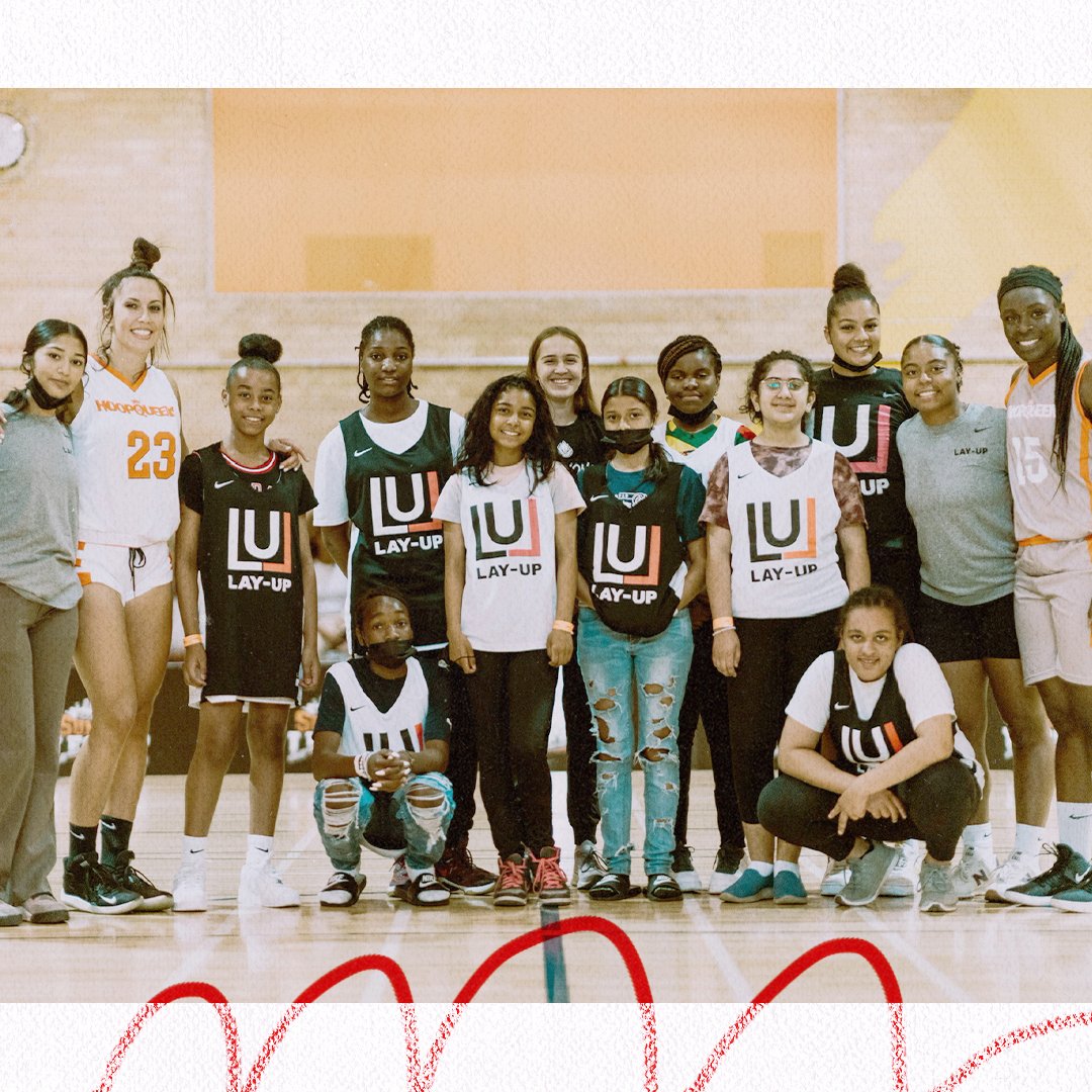 LayupBasketball's tweet image. Thank you Hoop Queens for having our participants play during half-time!

They all really enjoyed being on the court, to not only showcase their skills but to also be a part of something special as a team!
#hoopqueens #basketball #community