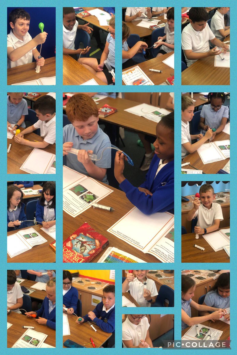 Wheeler_PS's tweet photo. 4R had a fantastic morning investigating pneumatic mechanisms and exploring how energy can be transferred to create a piston. Tomorrow, we create our functioning dragons! Mr. Kemp has been very impressed so far! #WheelerDT #CharlieCreativity #BRILL @STEMLearningUK https://t.co/P4qlSKlpRn