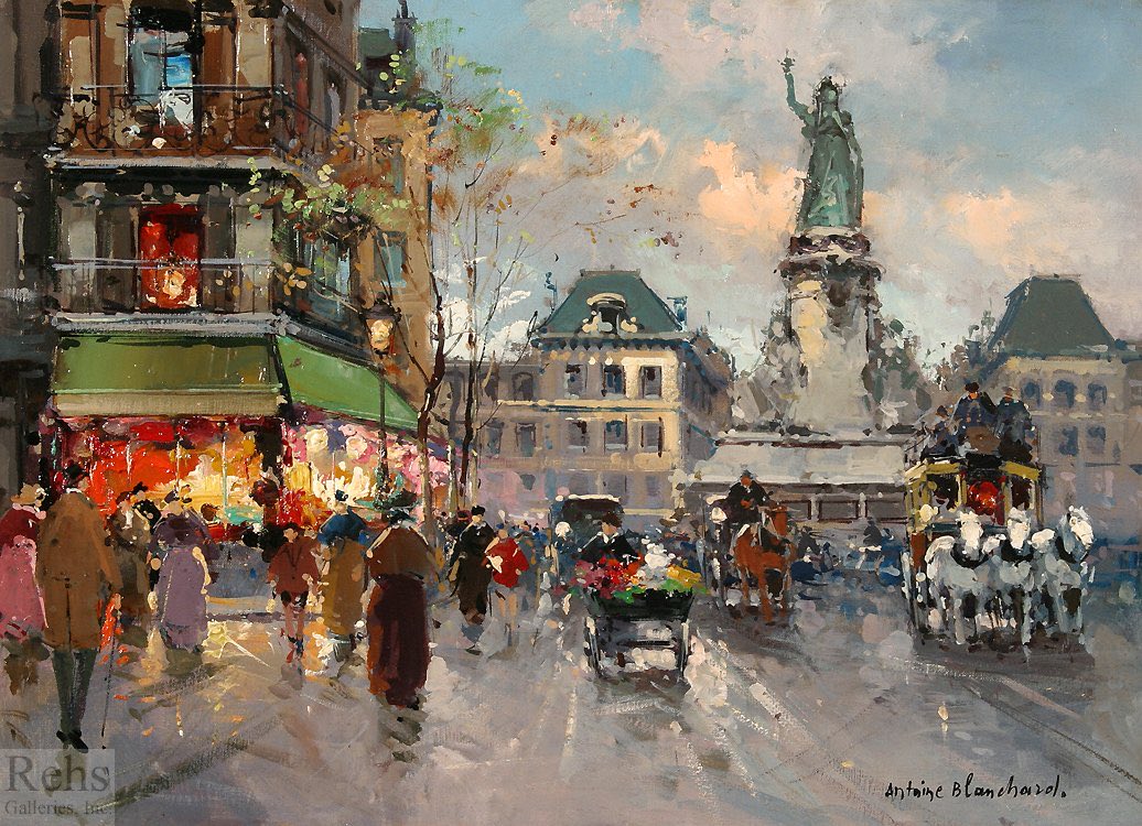 Arteymas_'s tweet photo. Plaza de la República de Antoine Blanchard https://t.co/meo7xLbaJR