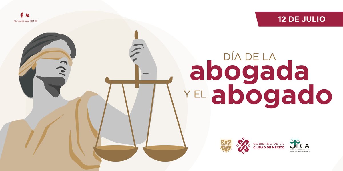 JuntaLocalCDMX's tweet photo. ¡Feliz día del abogado! 🥳 https://t.co/s9OhEphPiv