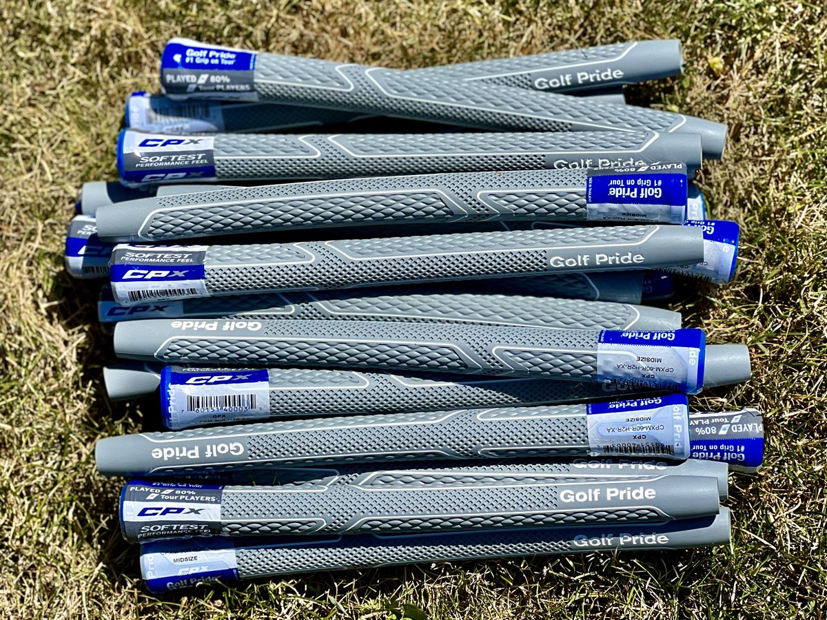 PGAPappas's tweet image. 🚨 PGAPappas The Open Championship Golf Pride Grips GIVEAWAY 1 🚨 

🔥 Full Set of (13) New 2022 Golf Pride CPX Grips (you pick standard, midsize, or jumbo) #TheOpen 

To enter:
✅ Retweet
✅ Follow @PGAPappas and @golfpridegrips