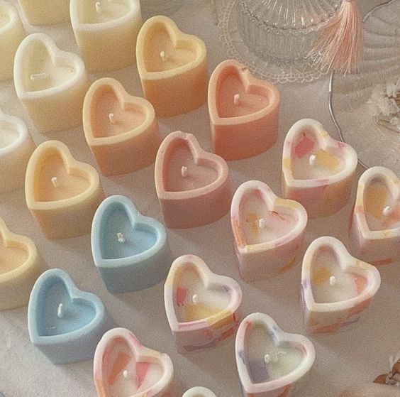 Aesthetic candle collections