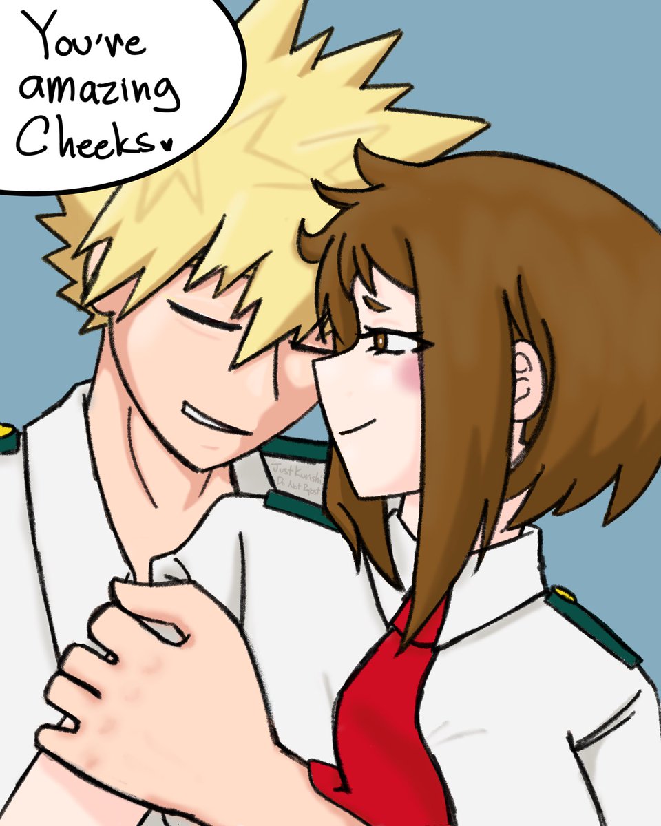 Kacchako Week Day 2: Love Language [SFW - Touch &amp; Affirmations]
*clean version in comments*
#KacchakoWeek2022 #kacchako #勝茶