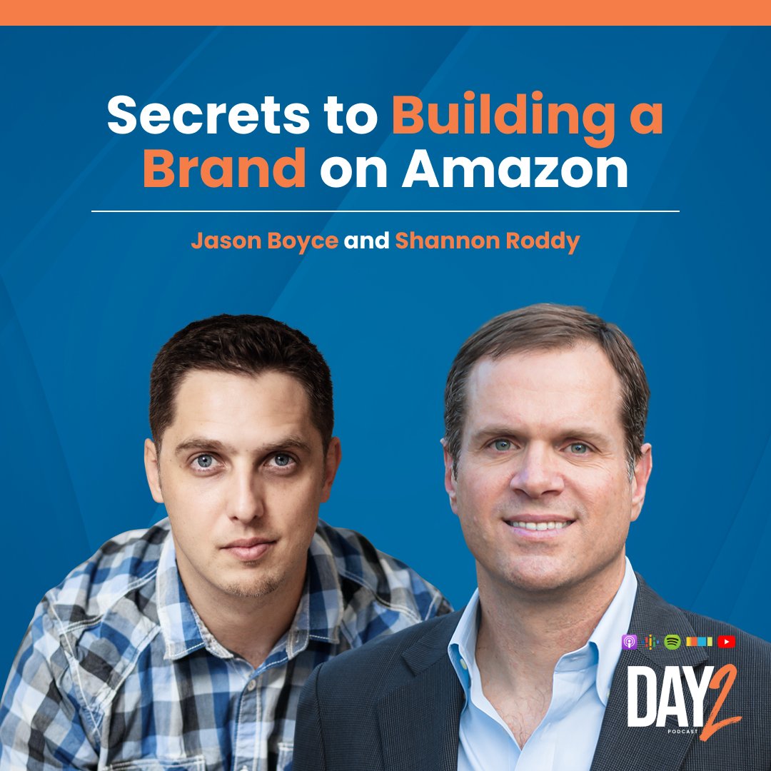 JasonBoyceX's tweet photo. If you are going to survive and thrive on the Amazon platform today, you MUST build a great brand. There’s no question about it. A great brand allows you to differentiate your products, build trust and justify higher prices. #buildbrands #avenue7media https://t.co/cg9LDyqUTV https://t.co/4GdhrSssbJ