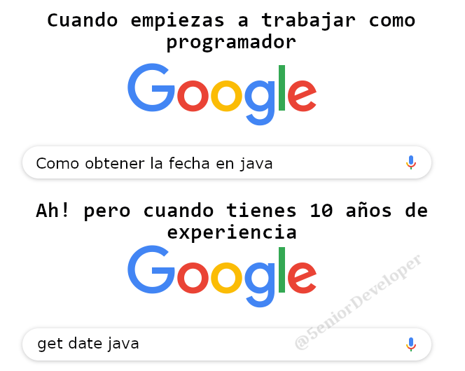 5eniorDeveloper's tweet photo. Qué se note el seniority! https://t.co/aYGNhxb99n