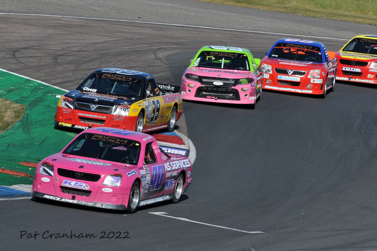 Things got even hotter for this <a href="/PickupRacing/">Pickup Truck Racing</a> competitor from Thruxton over the weekend. Here is the scary moment his car went up in flames along with a few others from the weekend.