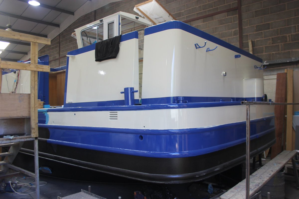 EthelBarge's tweet photo. Here are the latest pictures from Colecraft Engineering Ltd of #pearlsprogress. 
She’s really looking good now, we’re all getting excited! https://t.co/tUNhSosldL