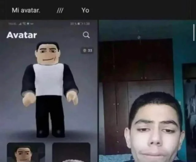 VuxVux on X: muh boy look exactly like his roblox avatar 💀😂   / X