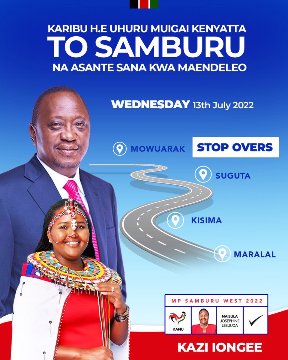 Lesuuda's tweet photo. Karibu sana Samburu 

God Bless 
NL https://t.co/r8y2MZX15b