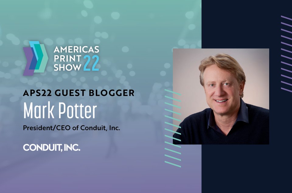 The process of building America’s Print Show offers us a wonderful analogy to any entrepreneurial endeavor. Check out Mark Potter of <a href="/ConduitInc/">Conduit, Inc.</a> new blog "The Right Way: APS Aims for Success" and join us for Americas Print Show on August 17-19!