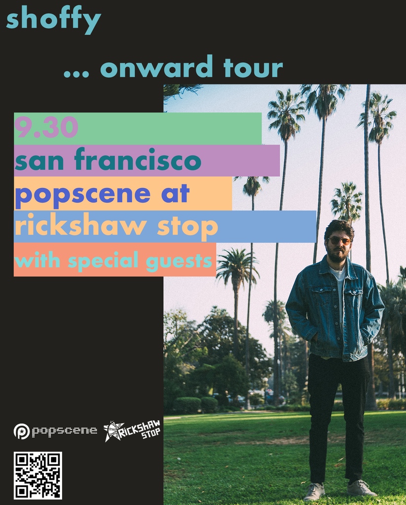 rickshawstopsf's tweet photo. 🚨 NEW SHOW ALERT 🚨  SHOFFY (@shoffymusic) 🌴: ONWARD TOUR 🚐 w/ SPECIAL GUESTS AT POPSCENE (@popscenesf) 🎤 / RICKSHAW STOP 🛺  ON FRIDAY, SEPTEMBER 30TH AT 🗓 TICKETS ON SALE 👉 THIS FRIDAY, JULY 15TH AT 10AM ⏰ DON'T MISS OUT 📣 ❗️

🔗: https://t.co/W1bvfMvF7e https://t.co/tDQwjNTiDM
