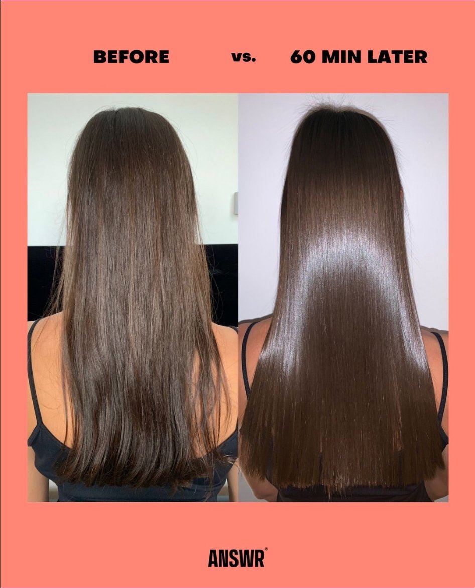 Struggling with frizzy hair? Try our at-home keratin treatment