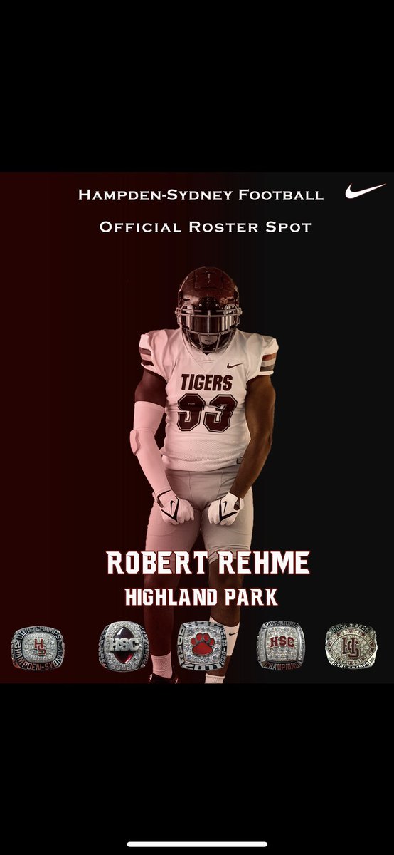 RobertRehme's tweet photo. After a great conversation with @LindellStone I’m blessed to receive an offer from Hampden-Sydney College! @burt_chip @HPSCOTSFB https://t.co/e3DE7AkjJ0