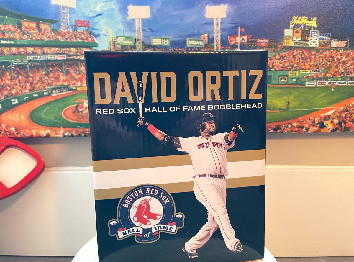 #GiveawayTuesday is back! We’re giving away a new Sox item every Tuesday. Today’s giveaway is a David Ortiz Red Sox Hall of Fame bobblehead. Someone who RTs this will get it!
