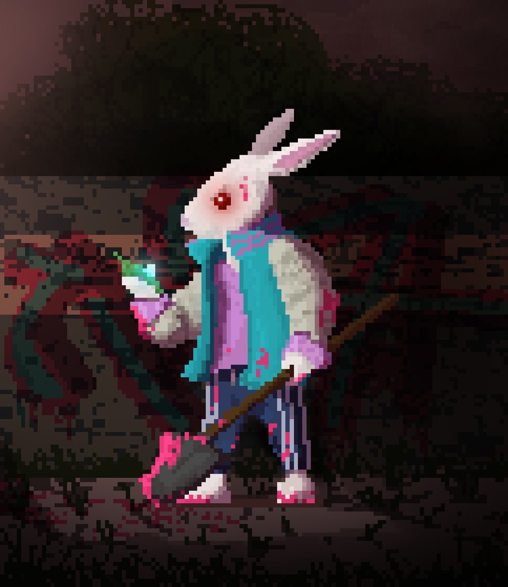 MerleEvan2's tweet photo. Hey hey #PortfolioDay !
French pixel artist available.
These are a few of my favorite pieces!
#pixelart https://t.co/M1PPqIxsjX